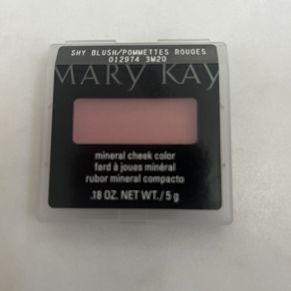 Mary Kay Mineral Cheek Color Blush SHY BLUSH Full Size #012974 New‎ Discontinued
